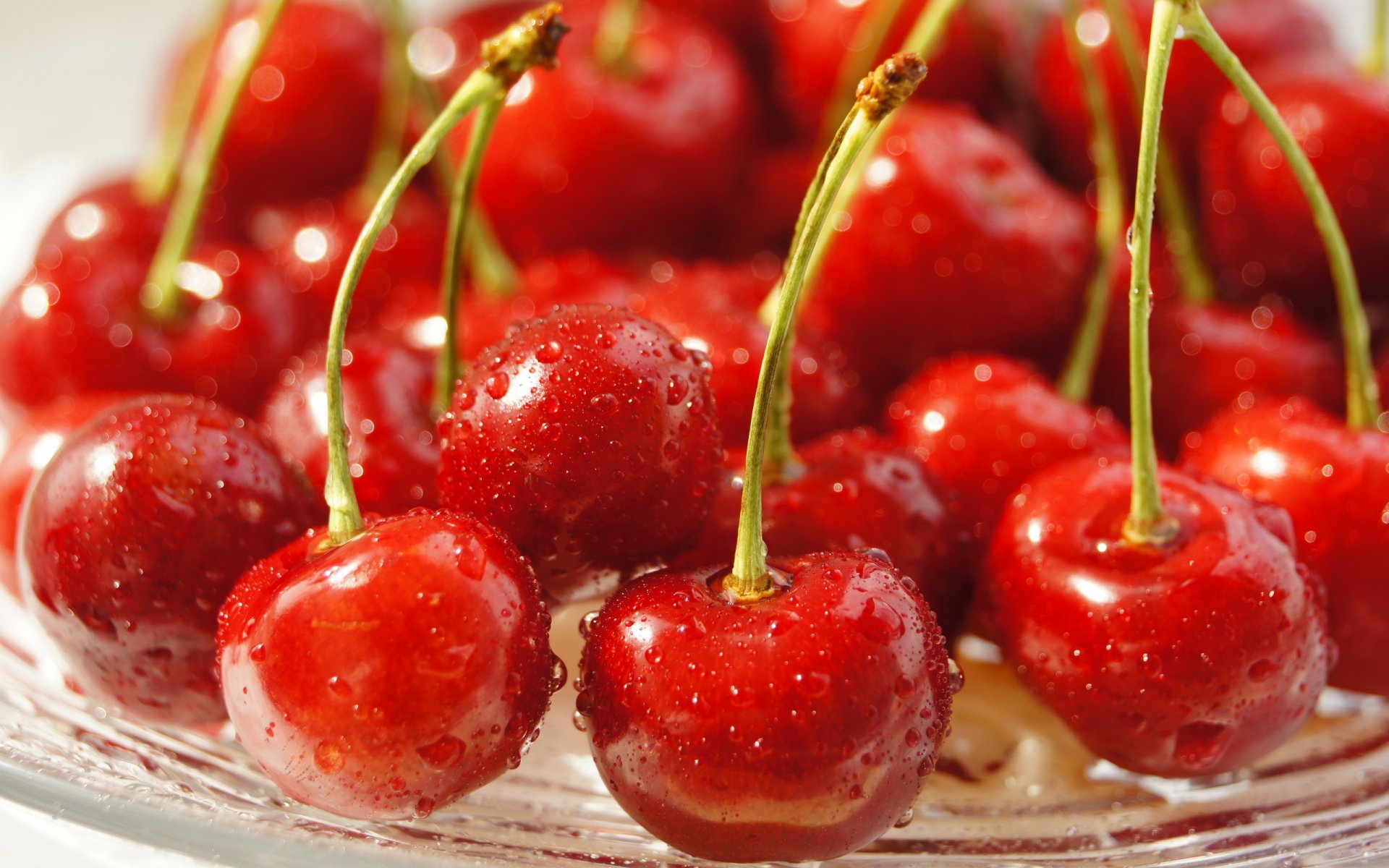 cherry close up background