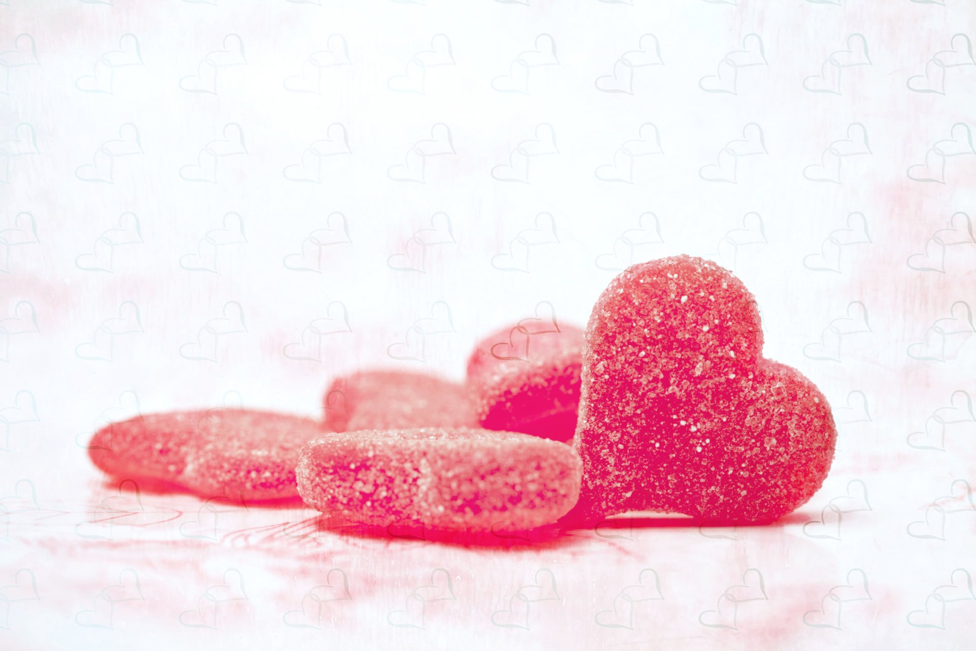 candy heart sugar