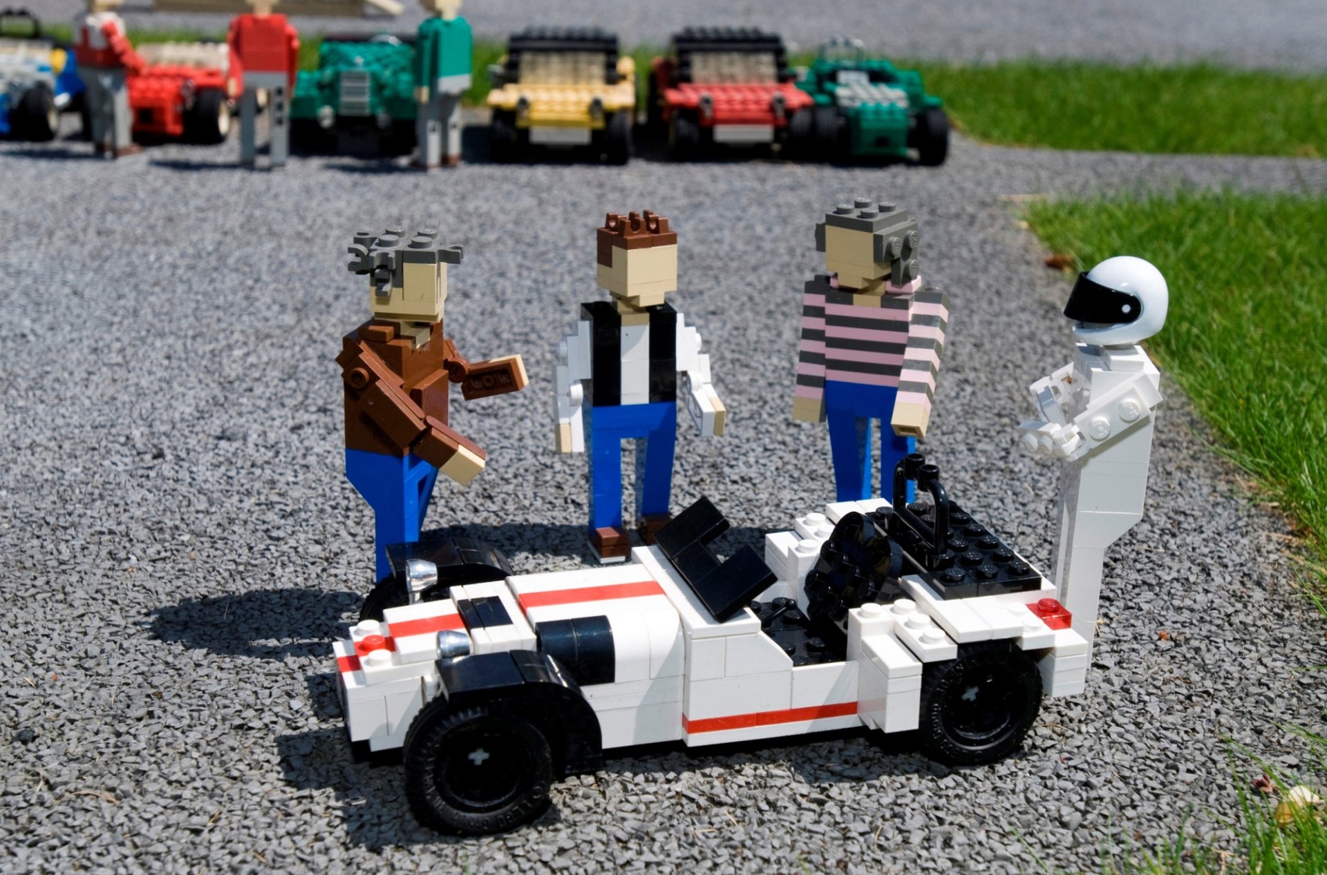 top gear top gear hamster jezza capitaine escargot stig caterham drôle figurines modèles designer