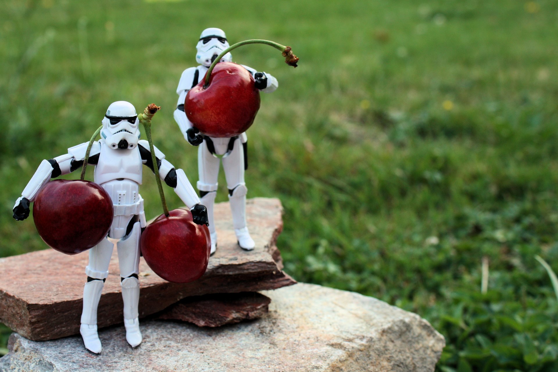 macro juguetes lego lego star wars stormtroopers cereza cereza vitaminas