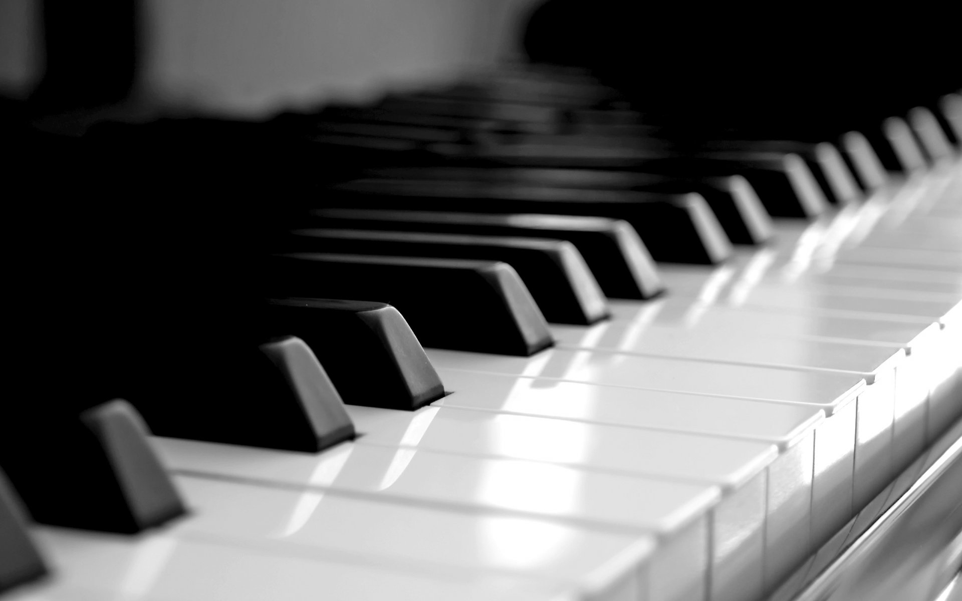 pianoforte a coda tasti nero bianco