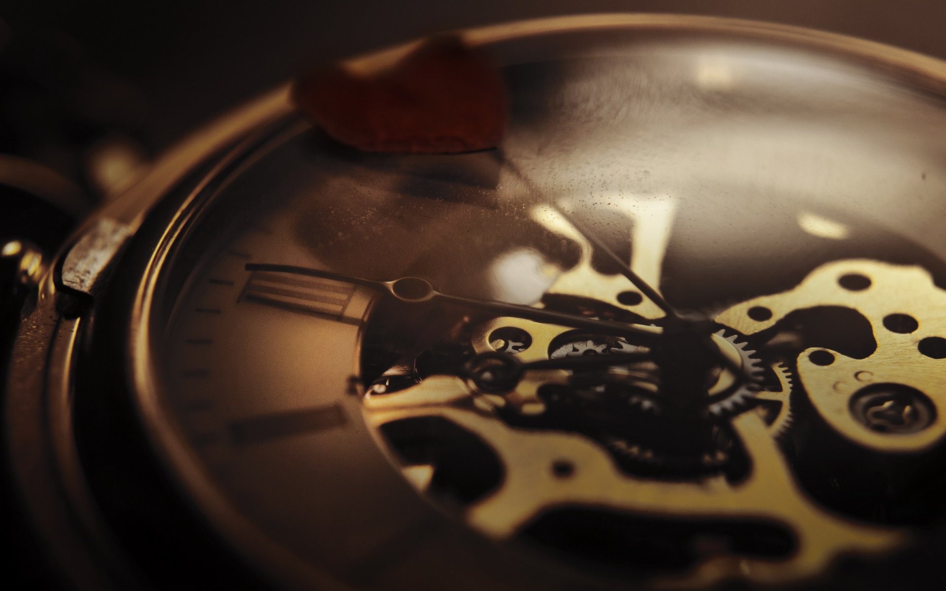 watches the mechanism heart of the arrow close up