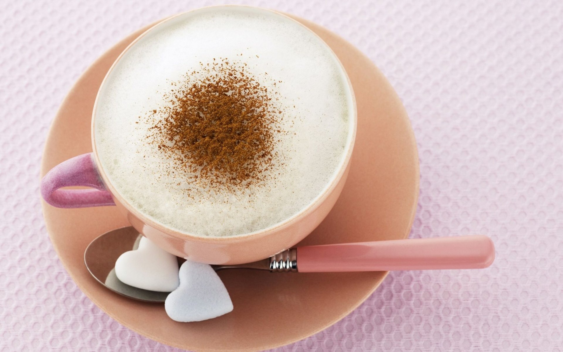 macro caffè cappuccino tazza