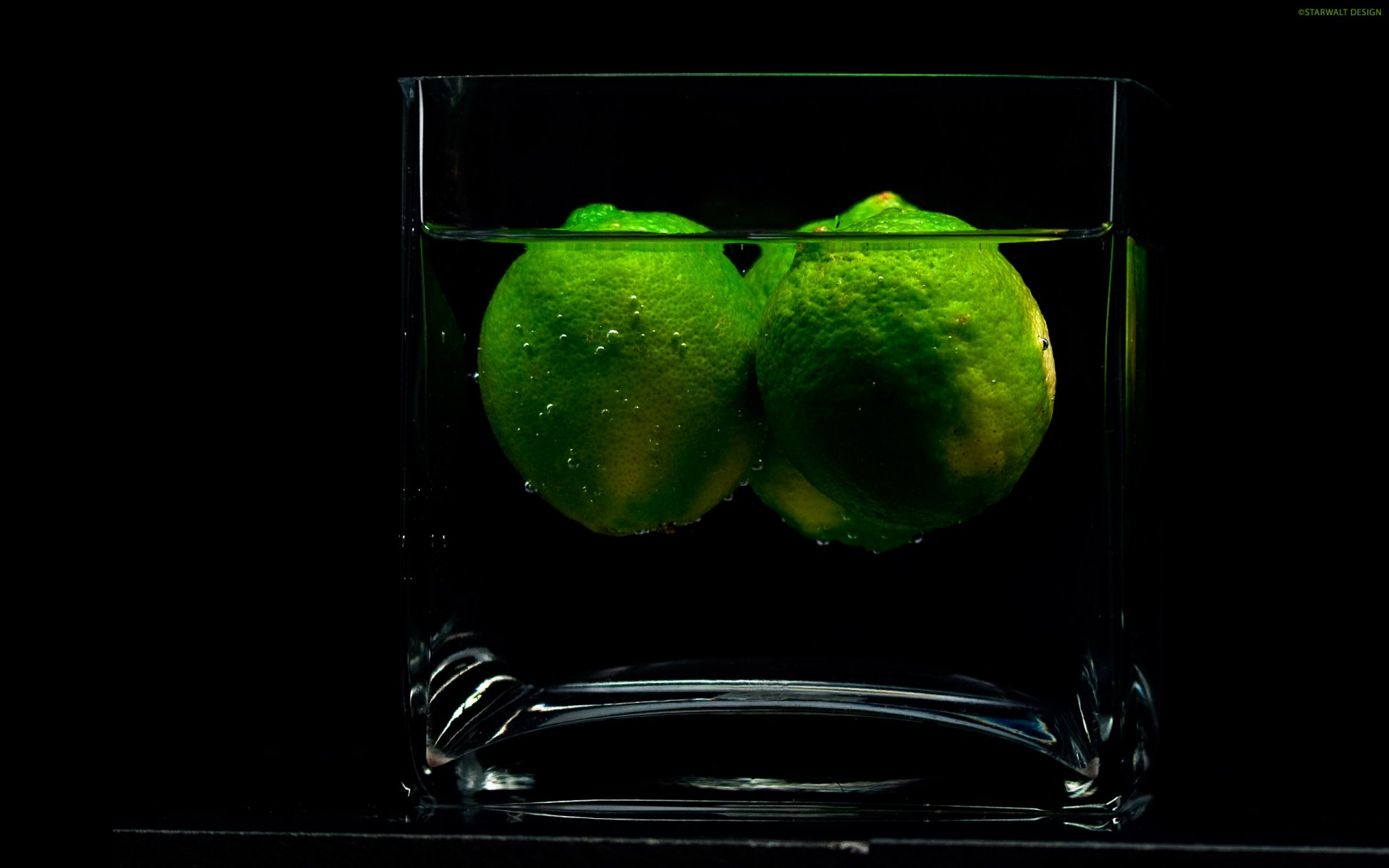 verre citron vert