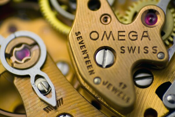 Omega movement watch