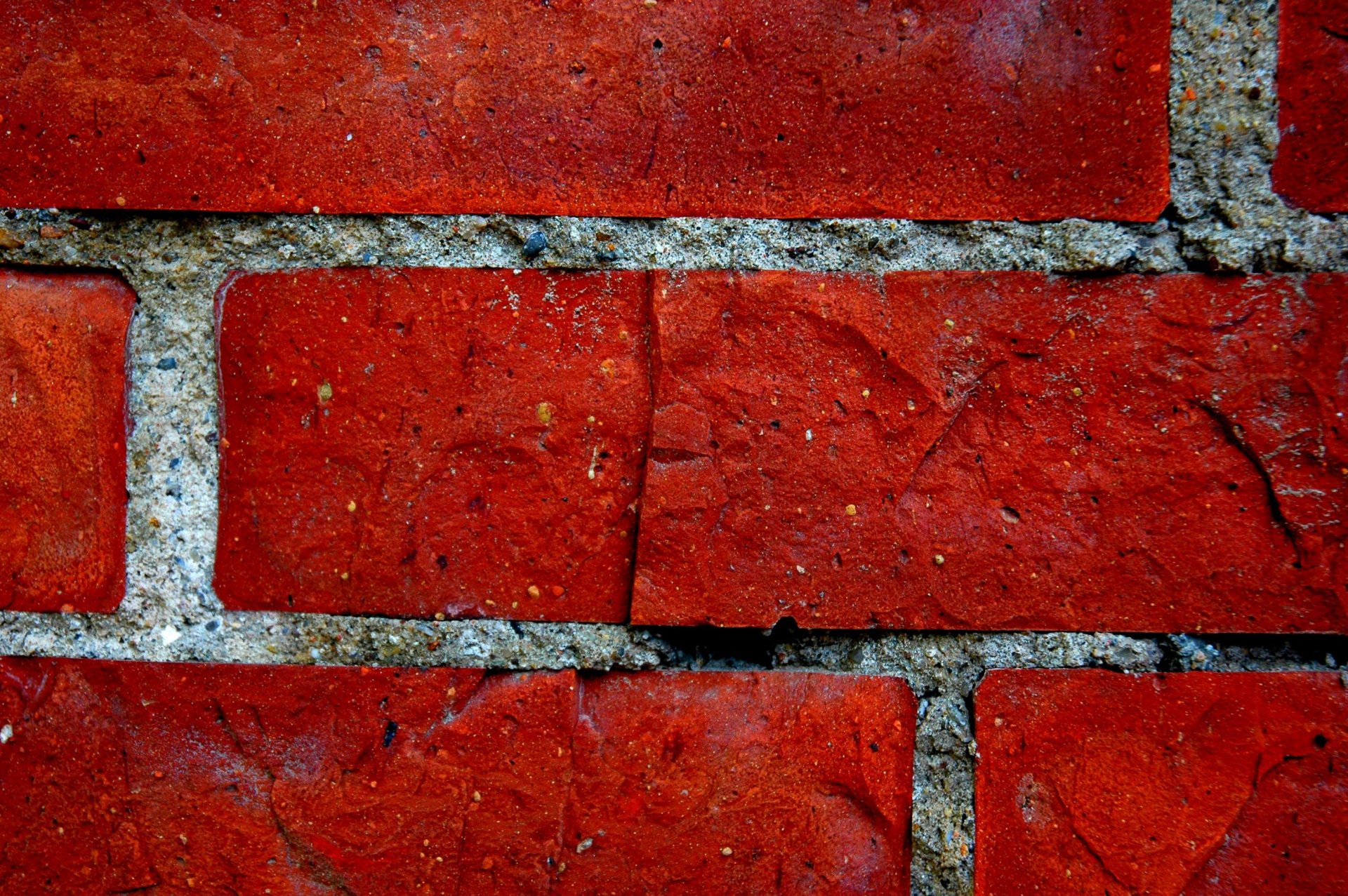 mur rouge brique