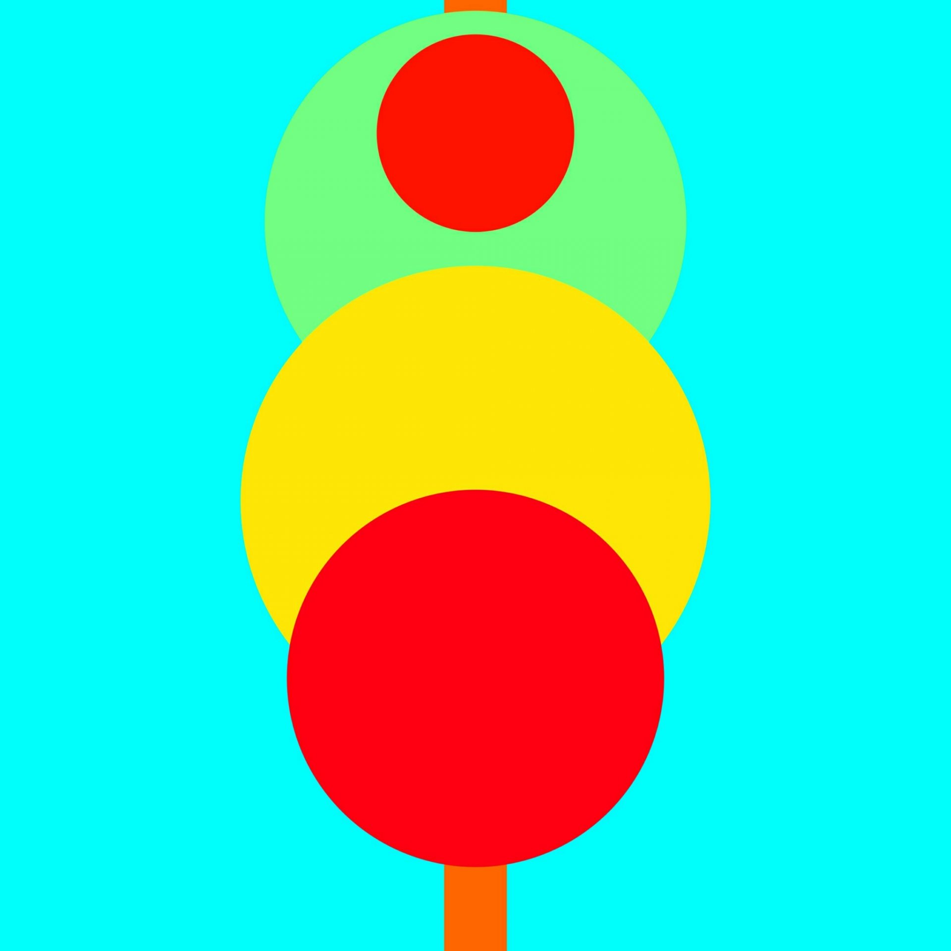 android 5.0 lollipop material design linien abstraktion kreise rot gelb grün blau