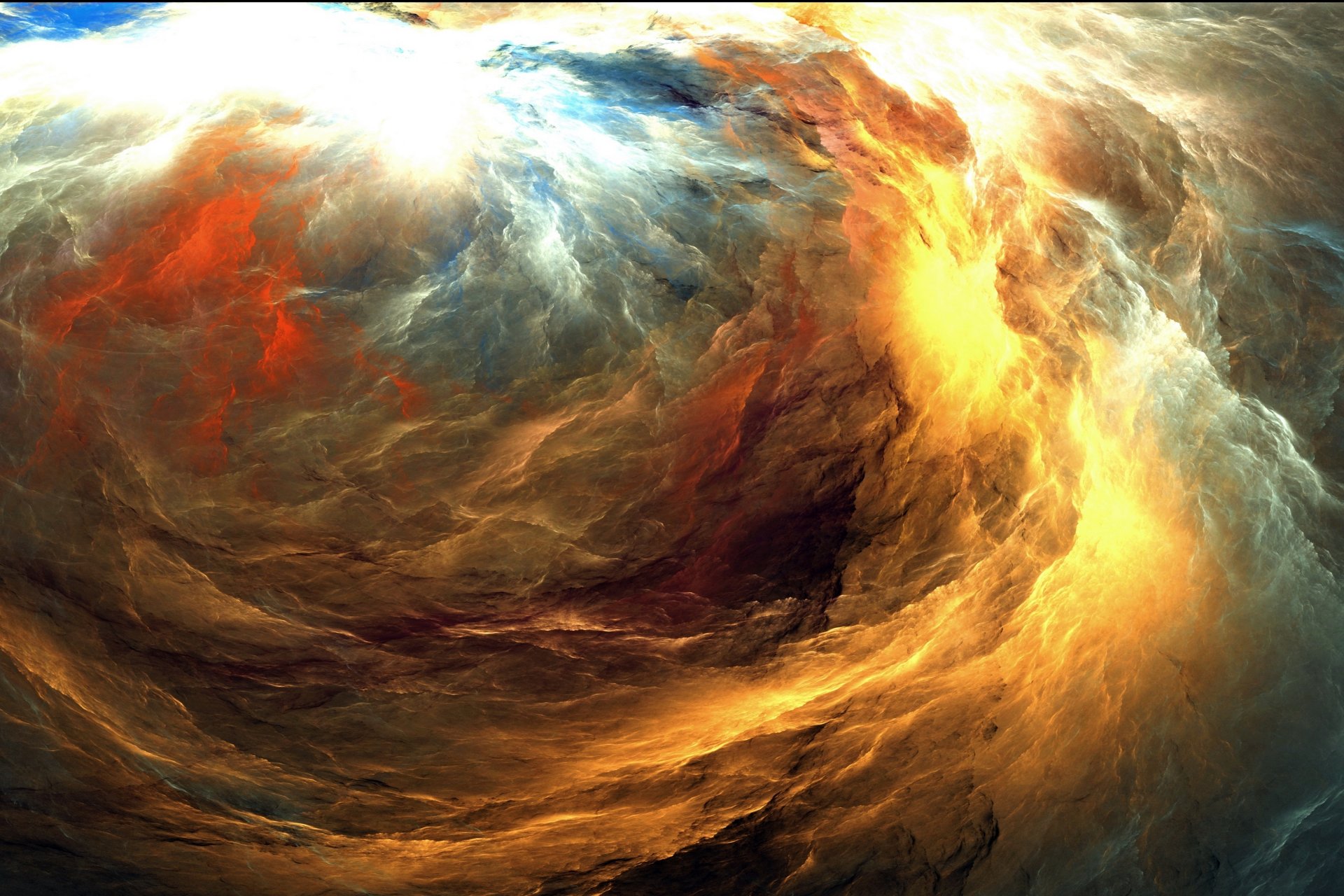 abstract colors unreal clouds space background