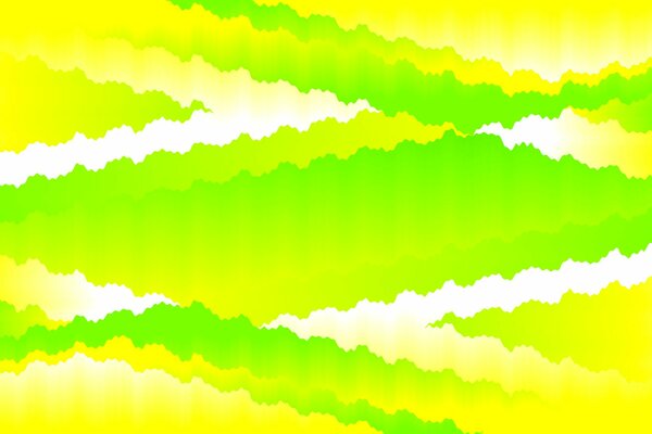 Weiße und grüne Linien. Muster aus Linien