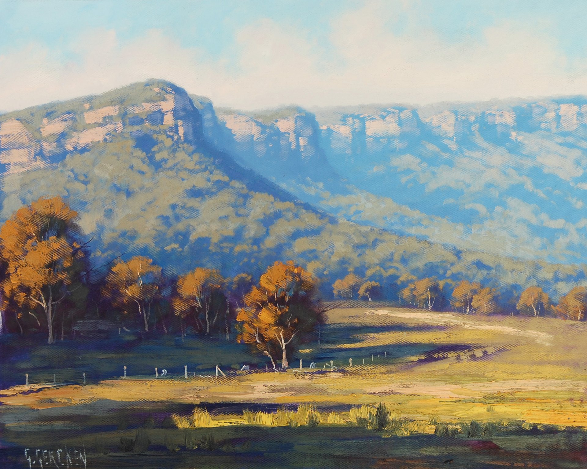 art picture artsaus megalong valley