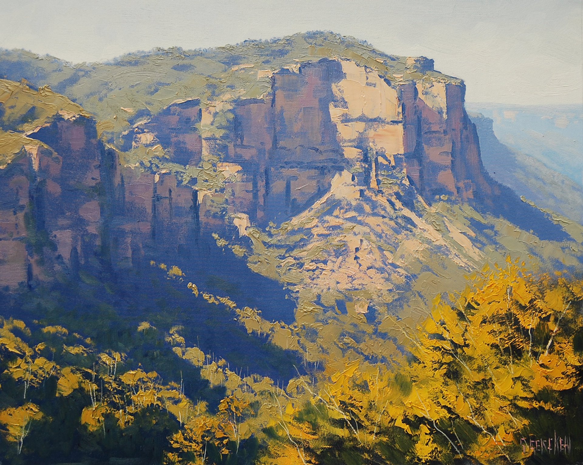 art rysunek osuwisko katoomba artsau