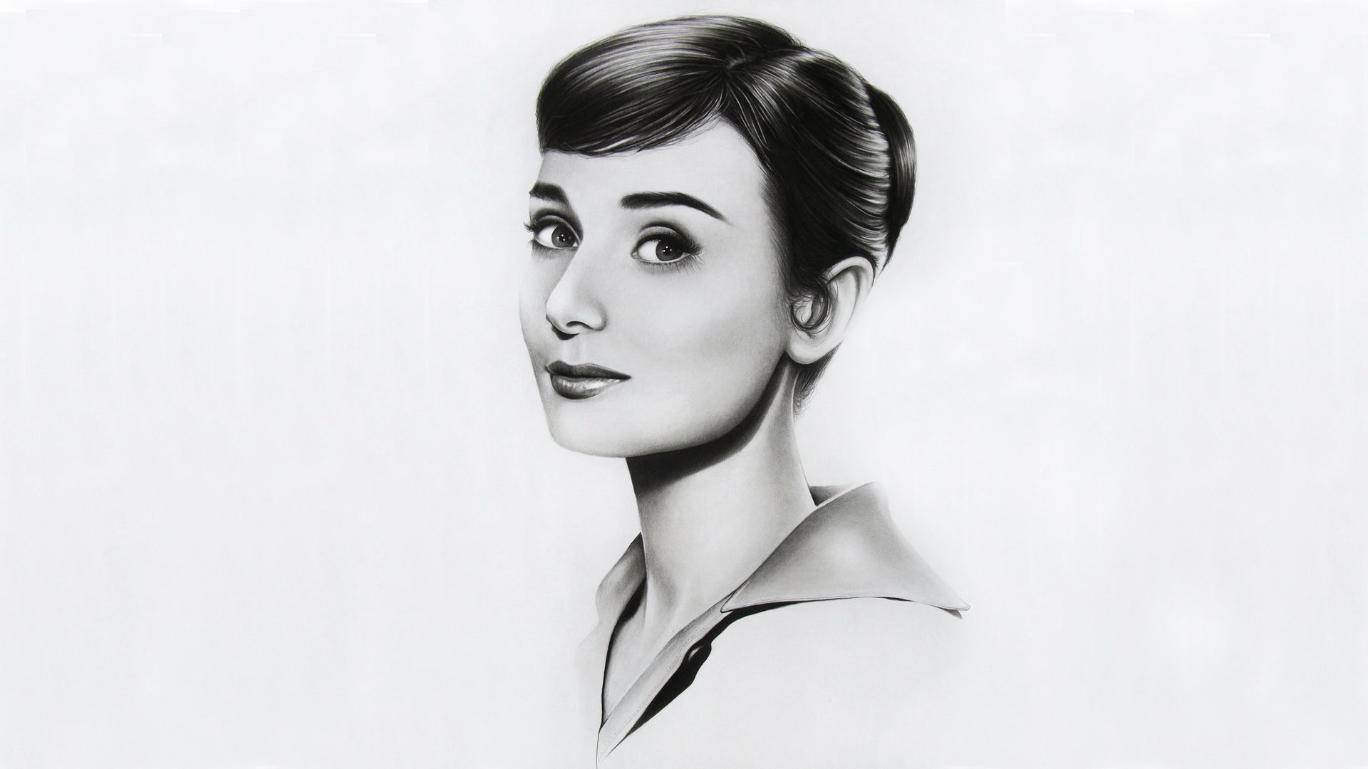 audrey hepburn dessin art