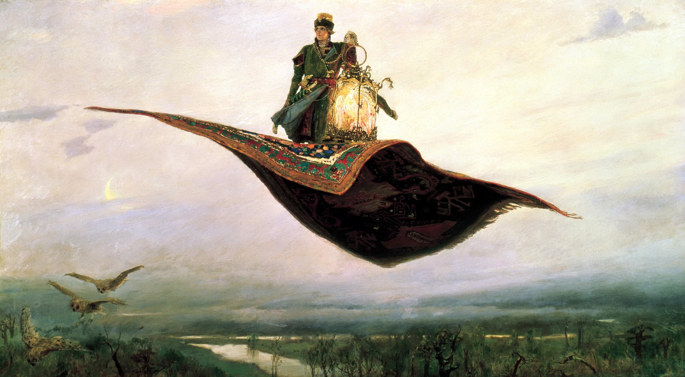 vasnetsov victor conte de fées peinture folklore