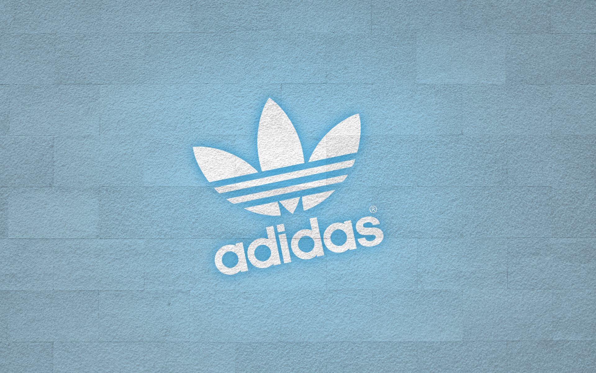 adidas logo ściana