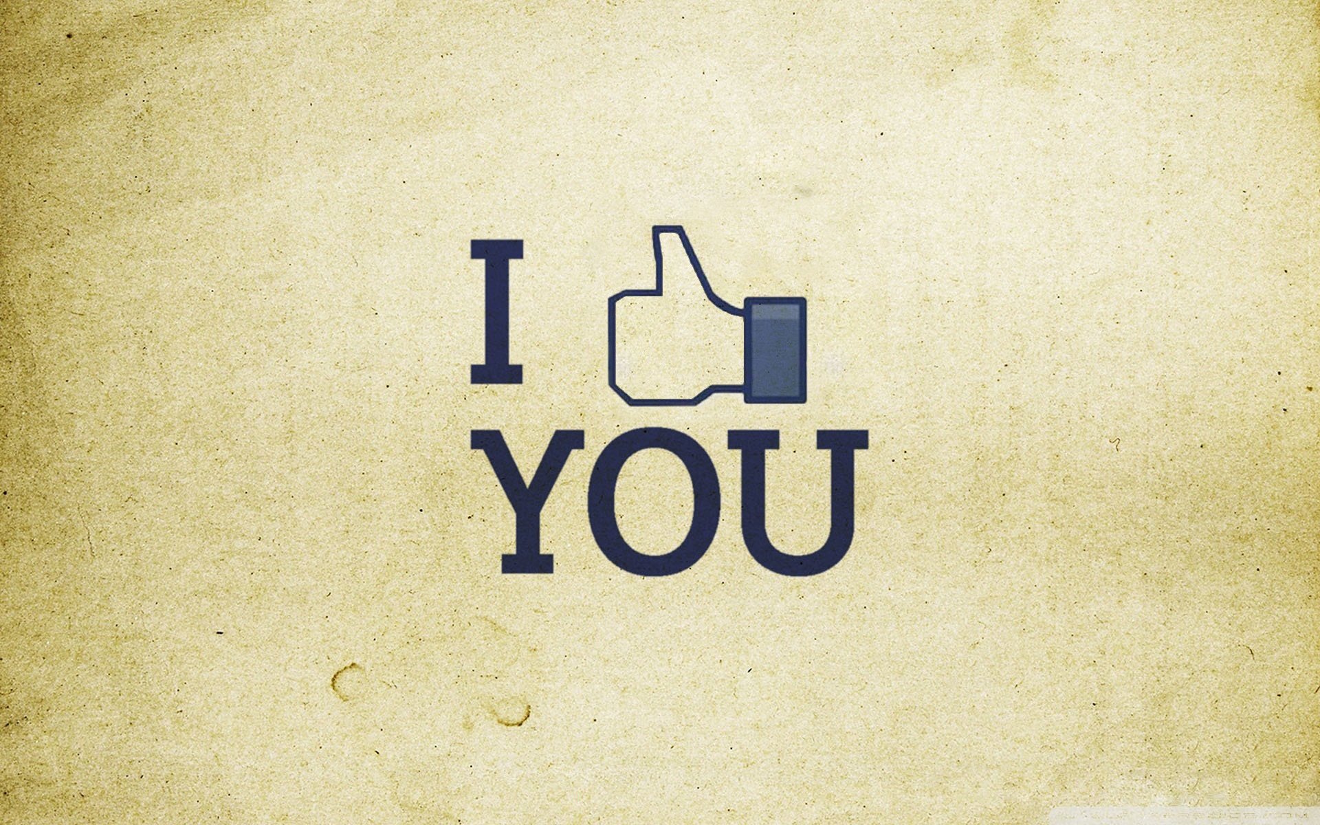 minimal icon i like you facebook inscription