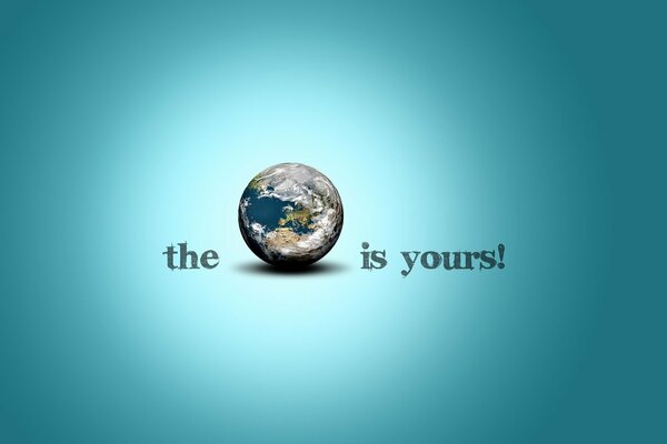 This planet belongs to you