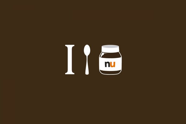 Me encanta comer Nutella