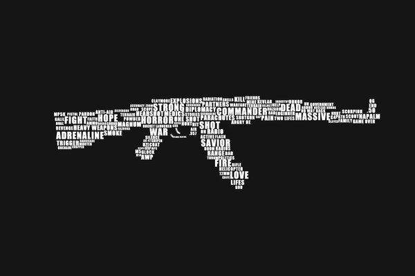 Immagine della mitragliatrice Kalashnikov AK-47