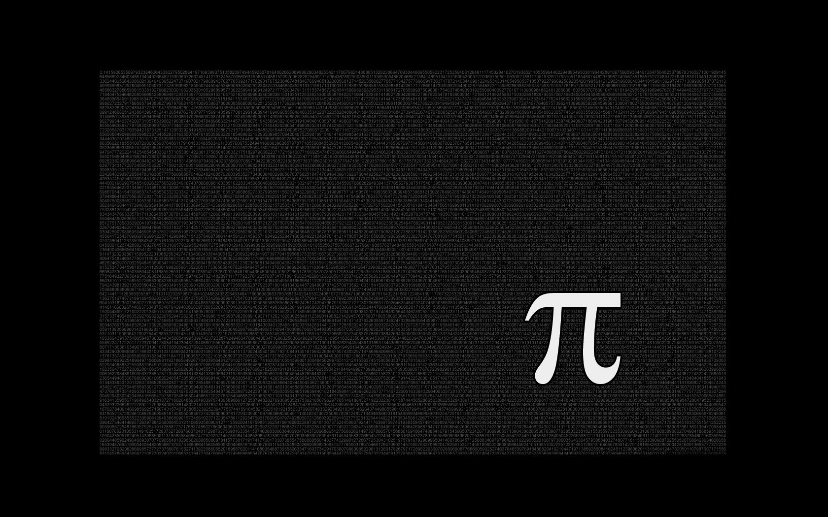 matemáticas magnitud número pi