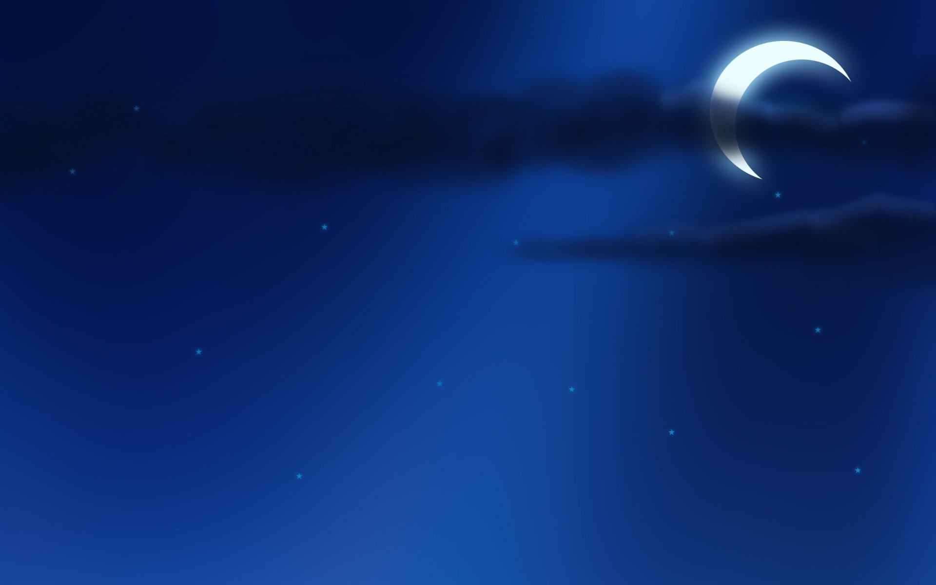 night moon sky