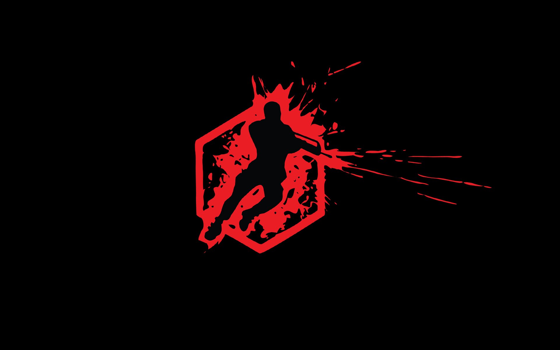 crysis kriege blut minimalismus logo