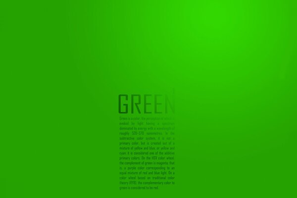 Letras de palabras sobre fondo verde