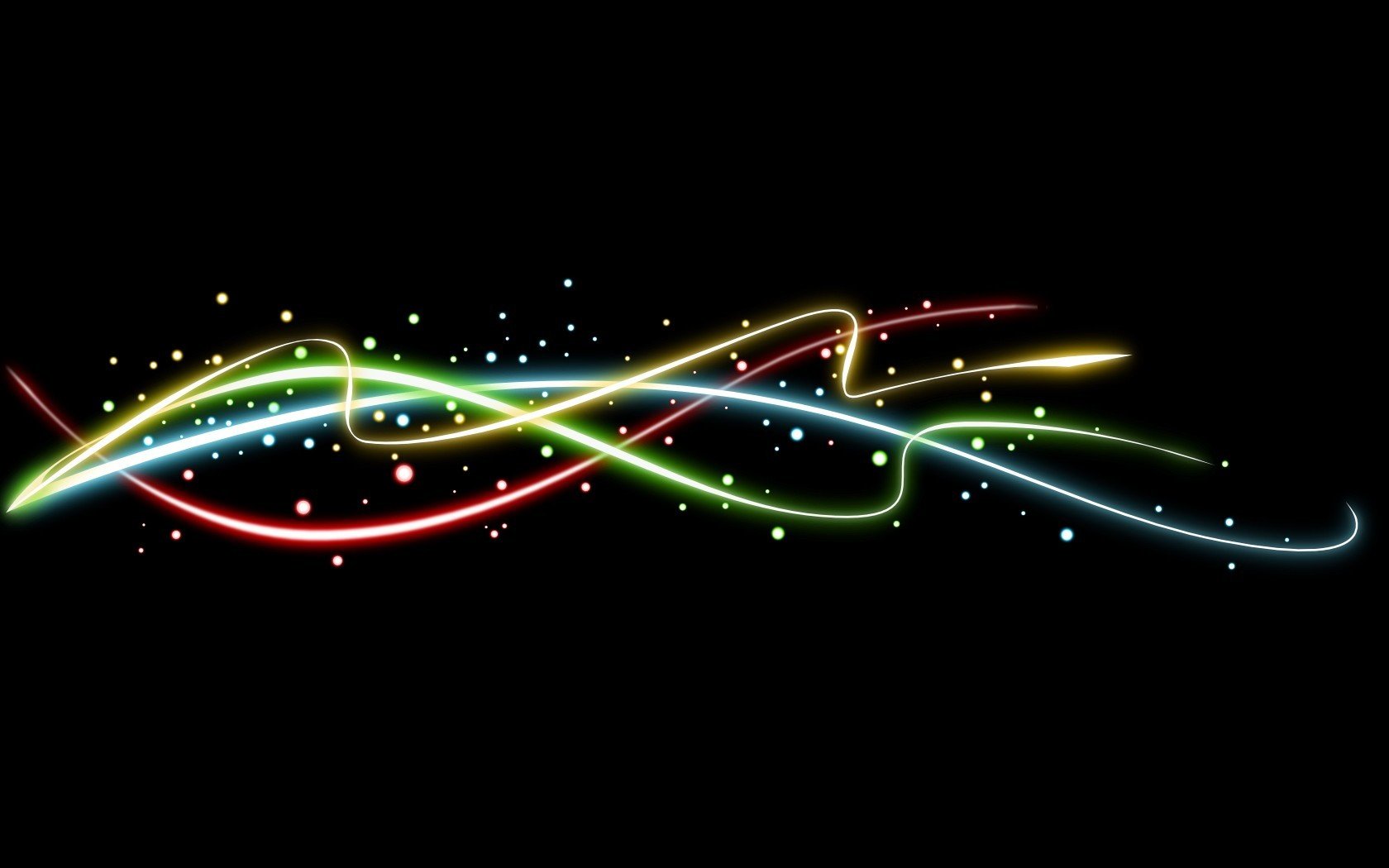 line neon vector