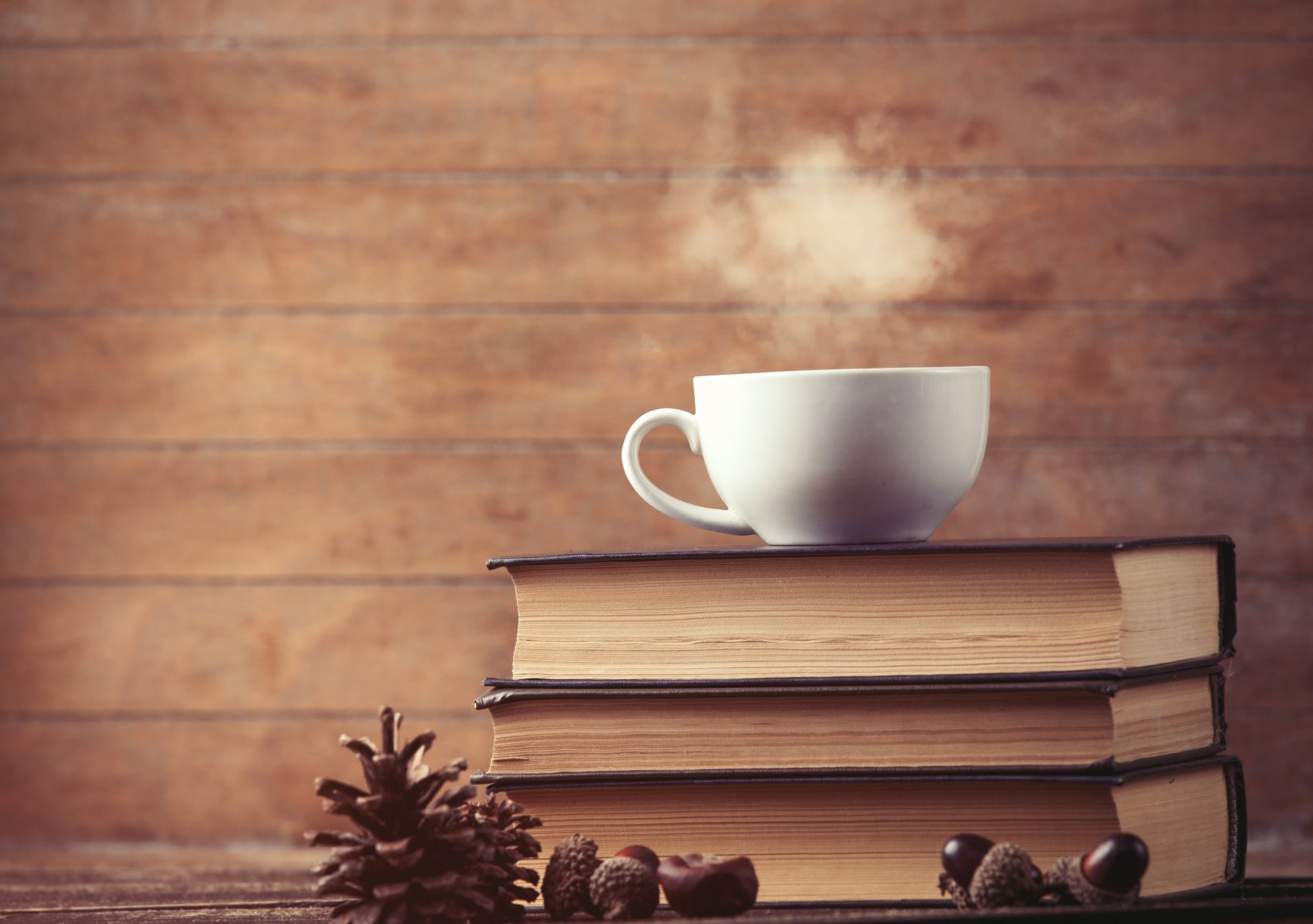 café tasse livres