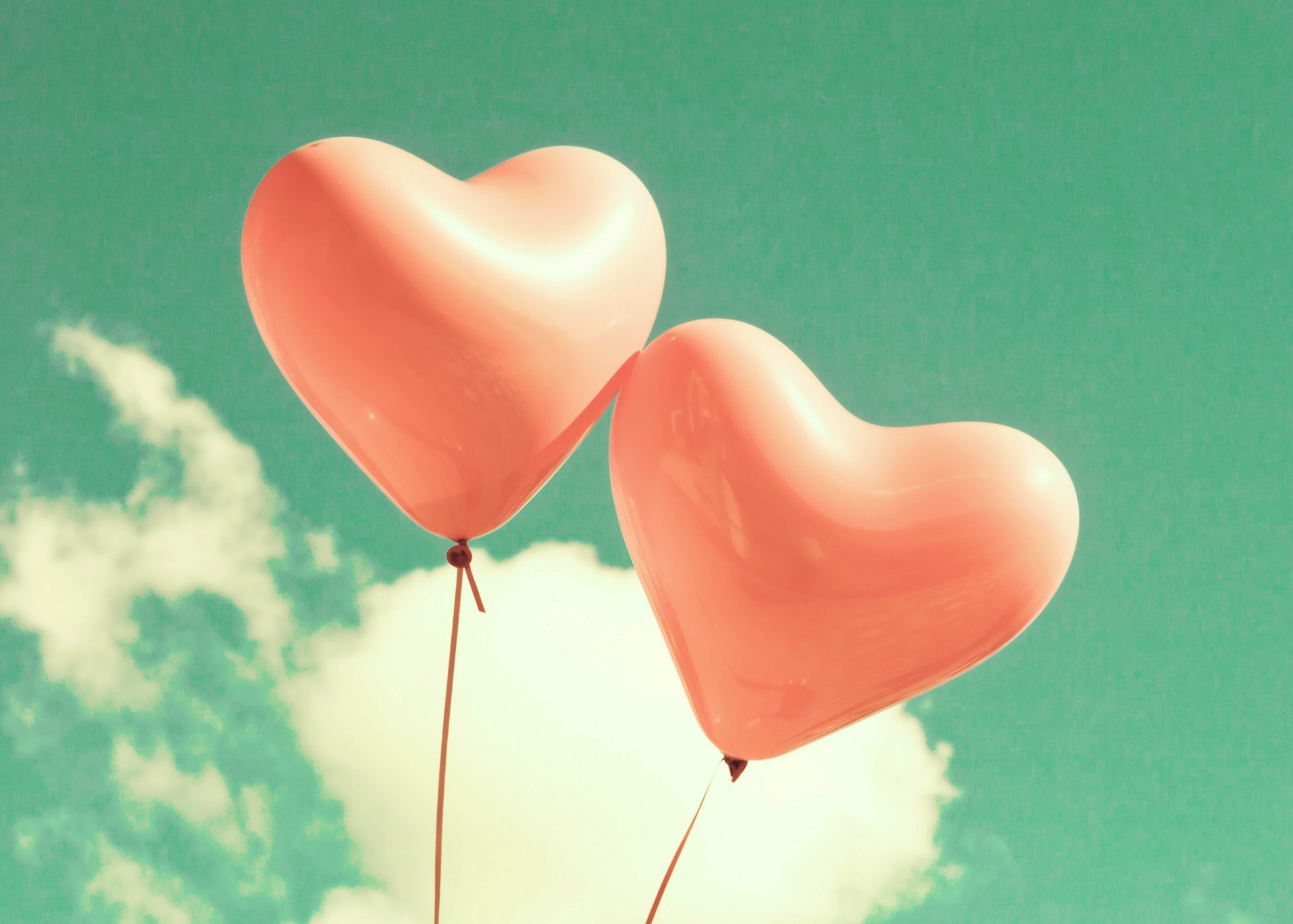 liebe luftballons himmel wolken herz luftballons