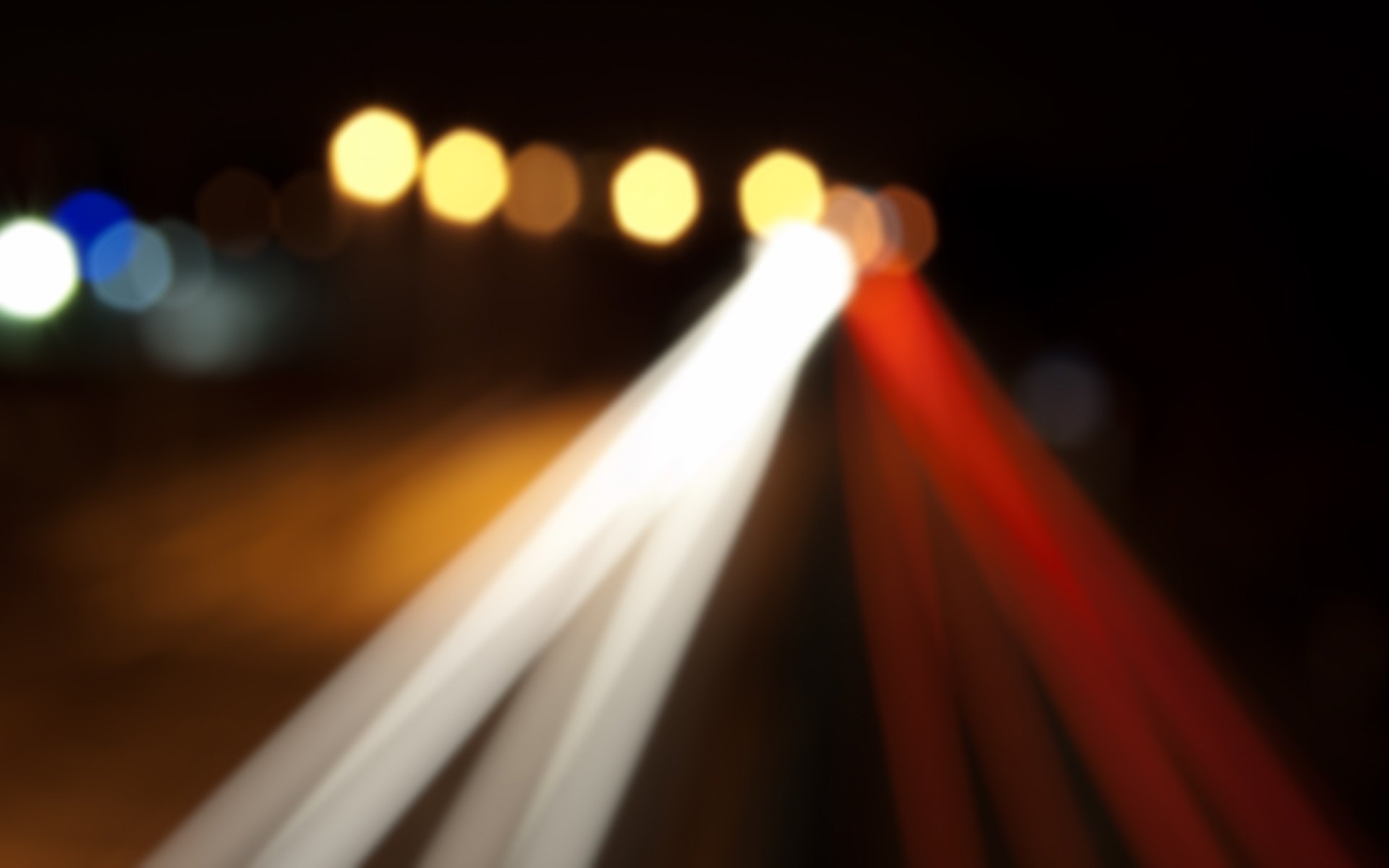 stadt lichter bokeh