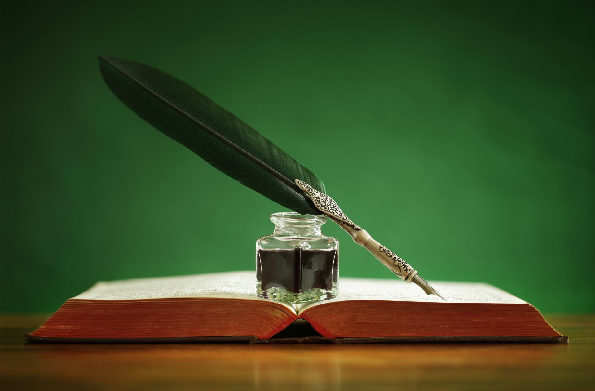 libro pluma tinta