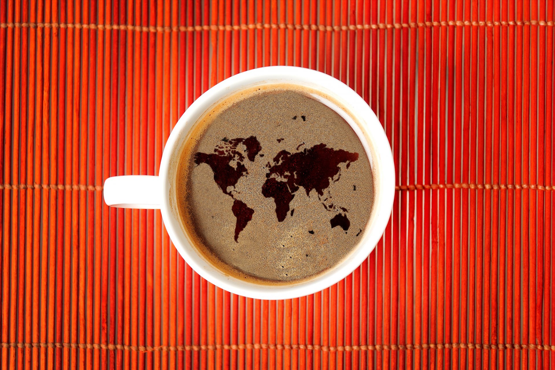 world map coffee wood wood