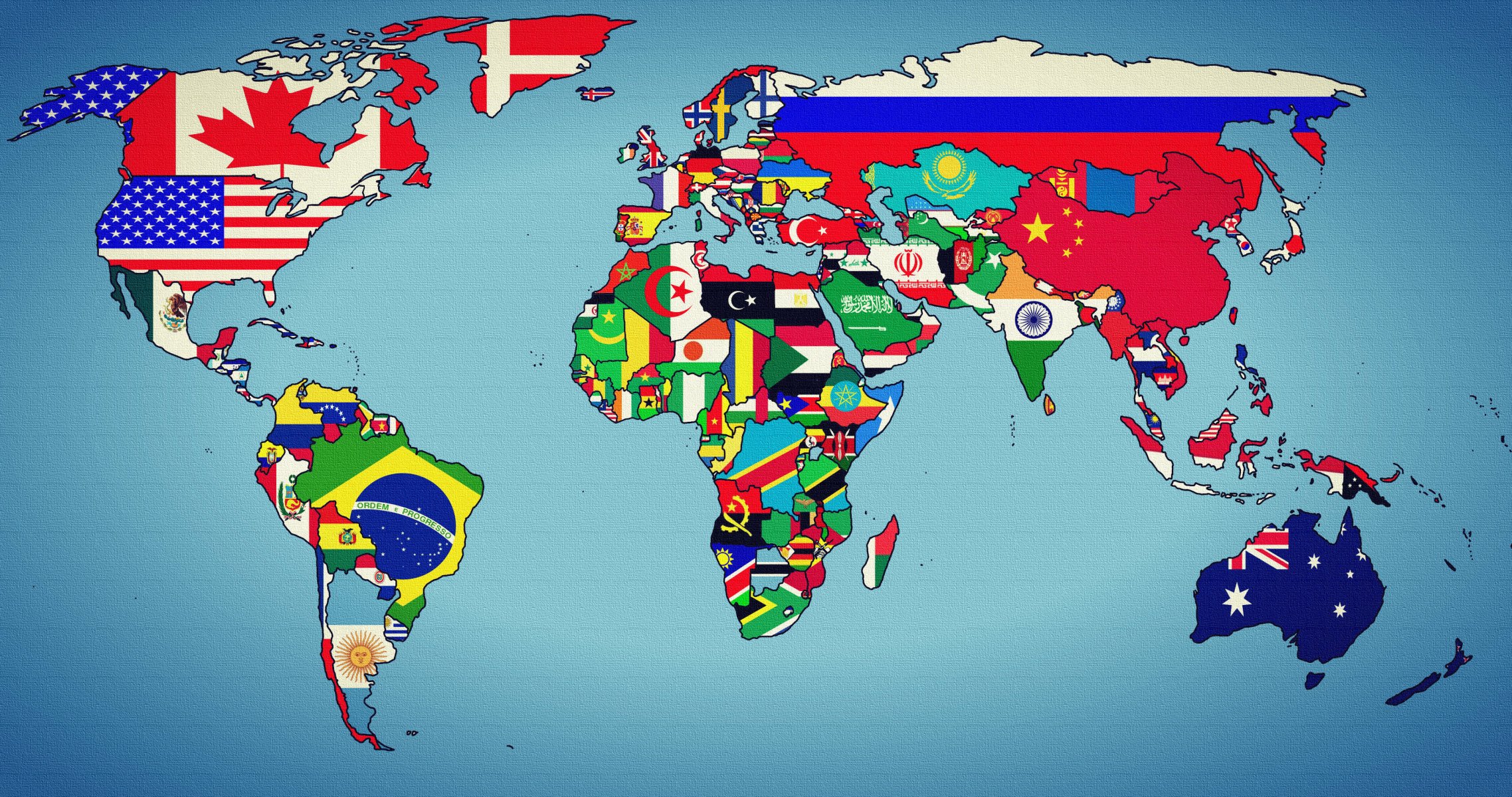 welt karte land staaten geographische karte