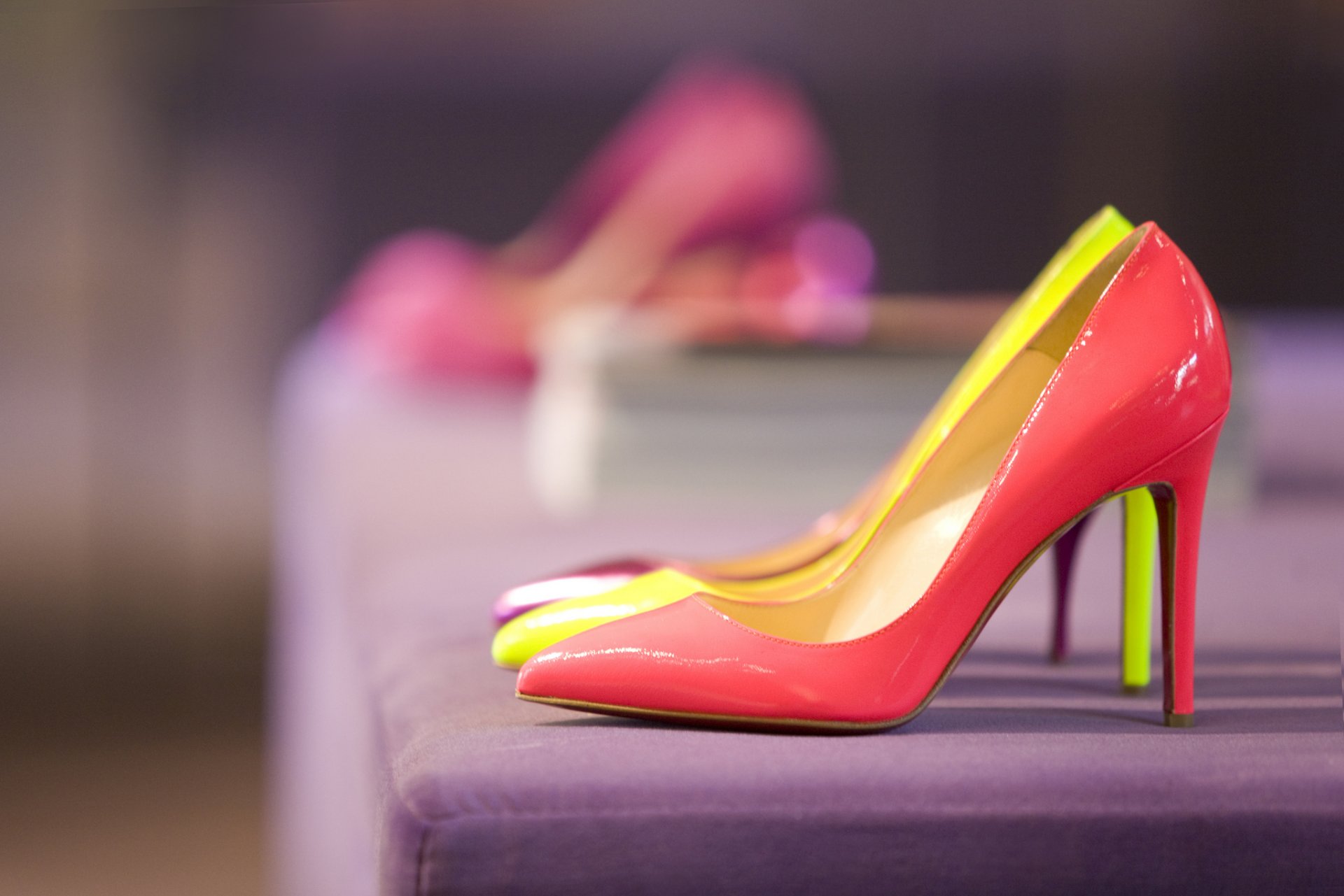 varie scarpe scarpe lacca