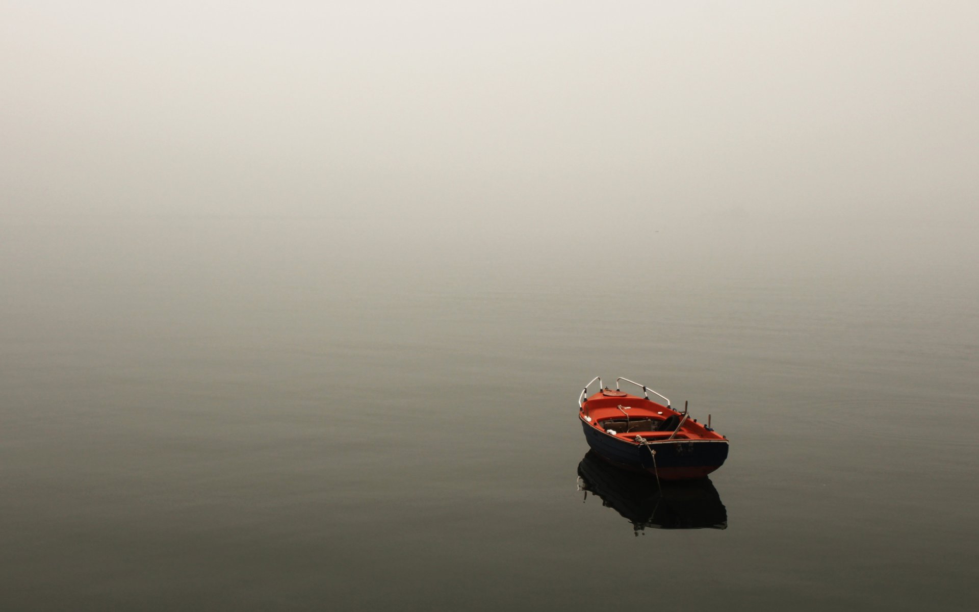eau rivière lac bateau nature paysage brouillard
