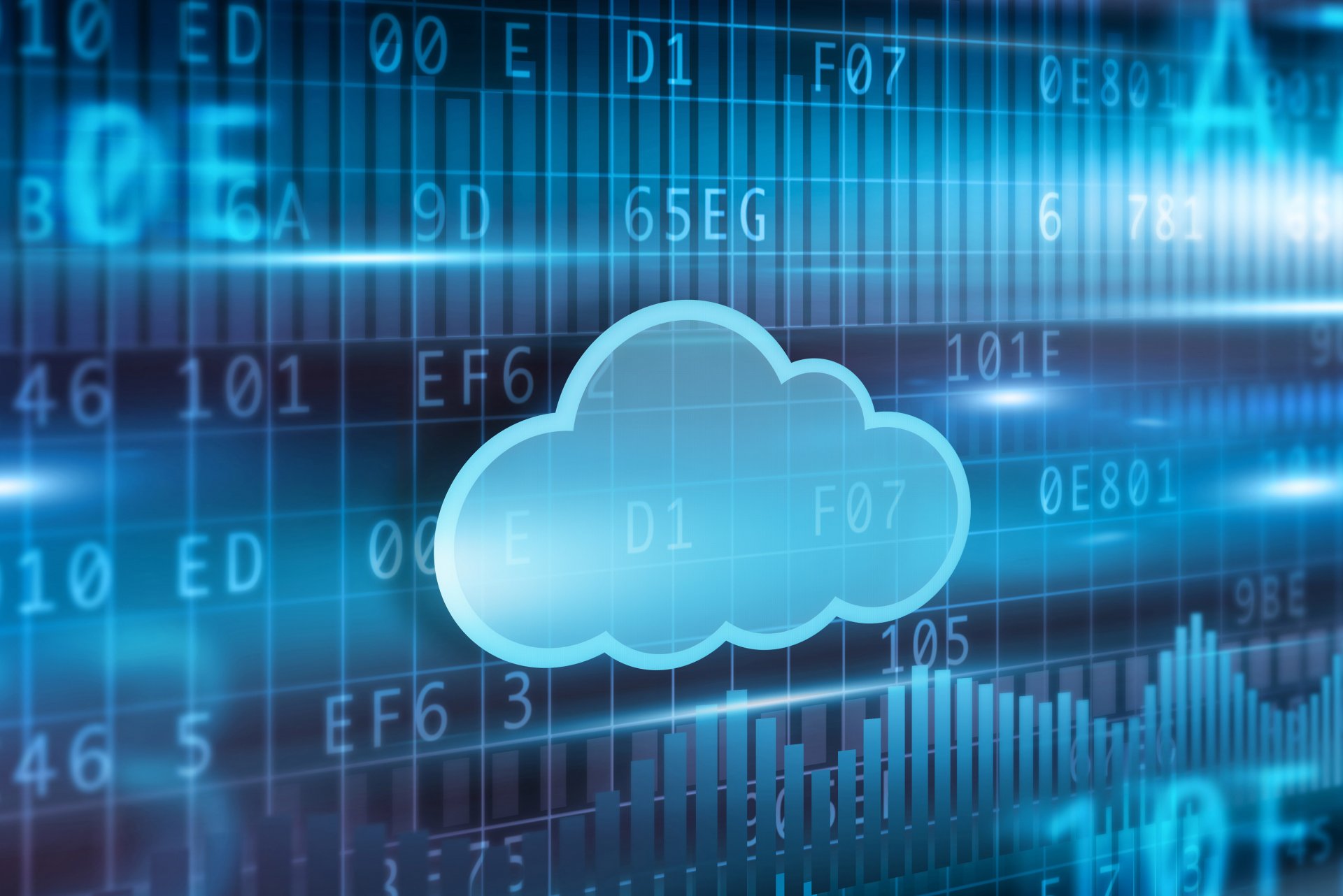 alta tecnología tecnología internet nube almacenamiento información seguridad global servicio operativo análisis ciberespacio desenfoque bokeh fondo de pantalla