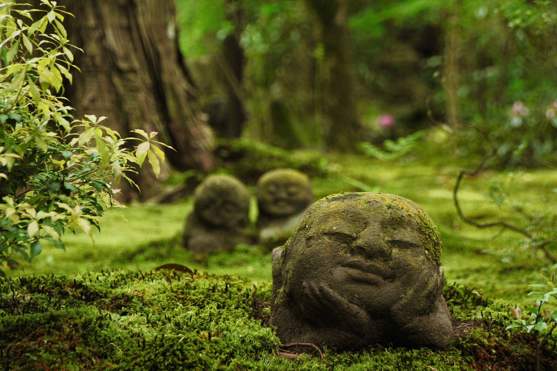 anzen-in temple ohara kyoto japan temple sculpture