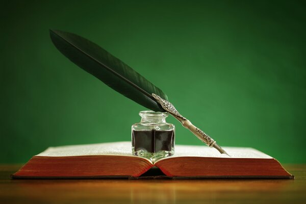 A book written with Pen and ink