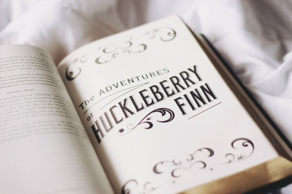 Huckleberry Finns Buch ist wunderschön gestaltet