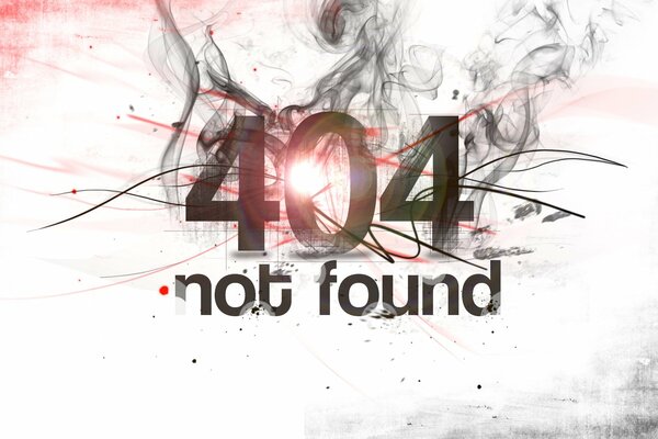 Error code 404 in the background