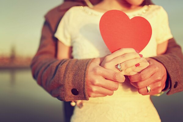There is nothing more beautiful than two sincerely loving hearts