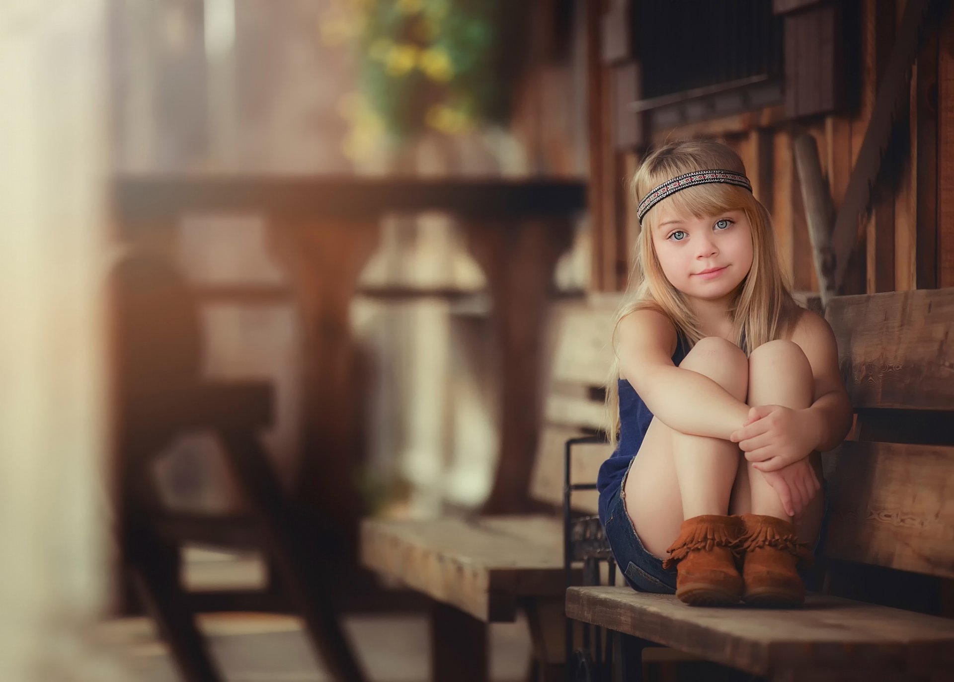 fille charme regard