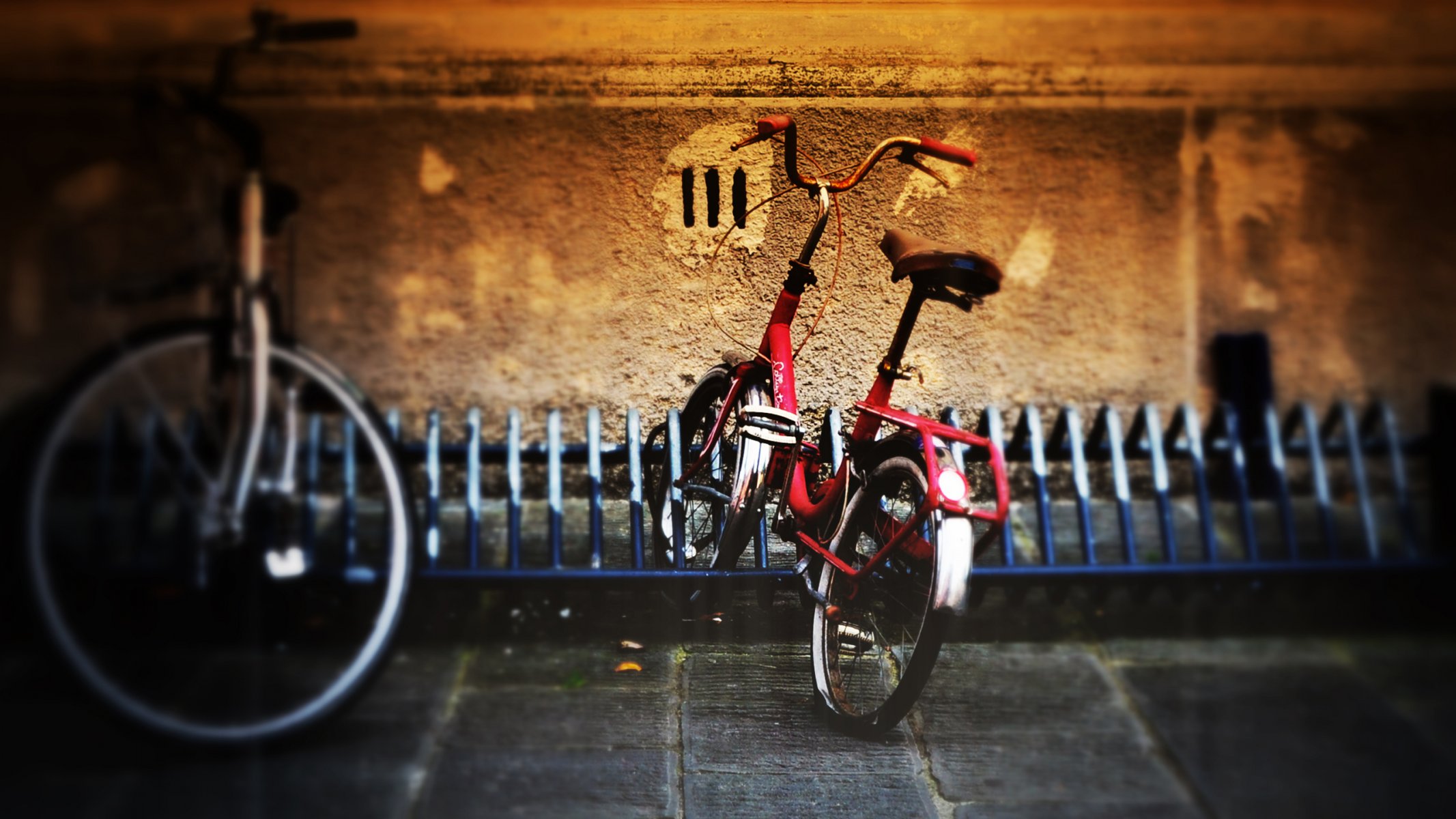 bike parking town