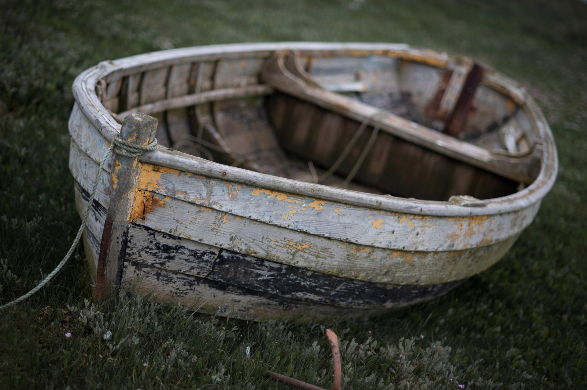 vieux bateau bokeh