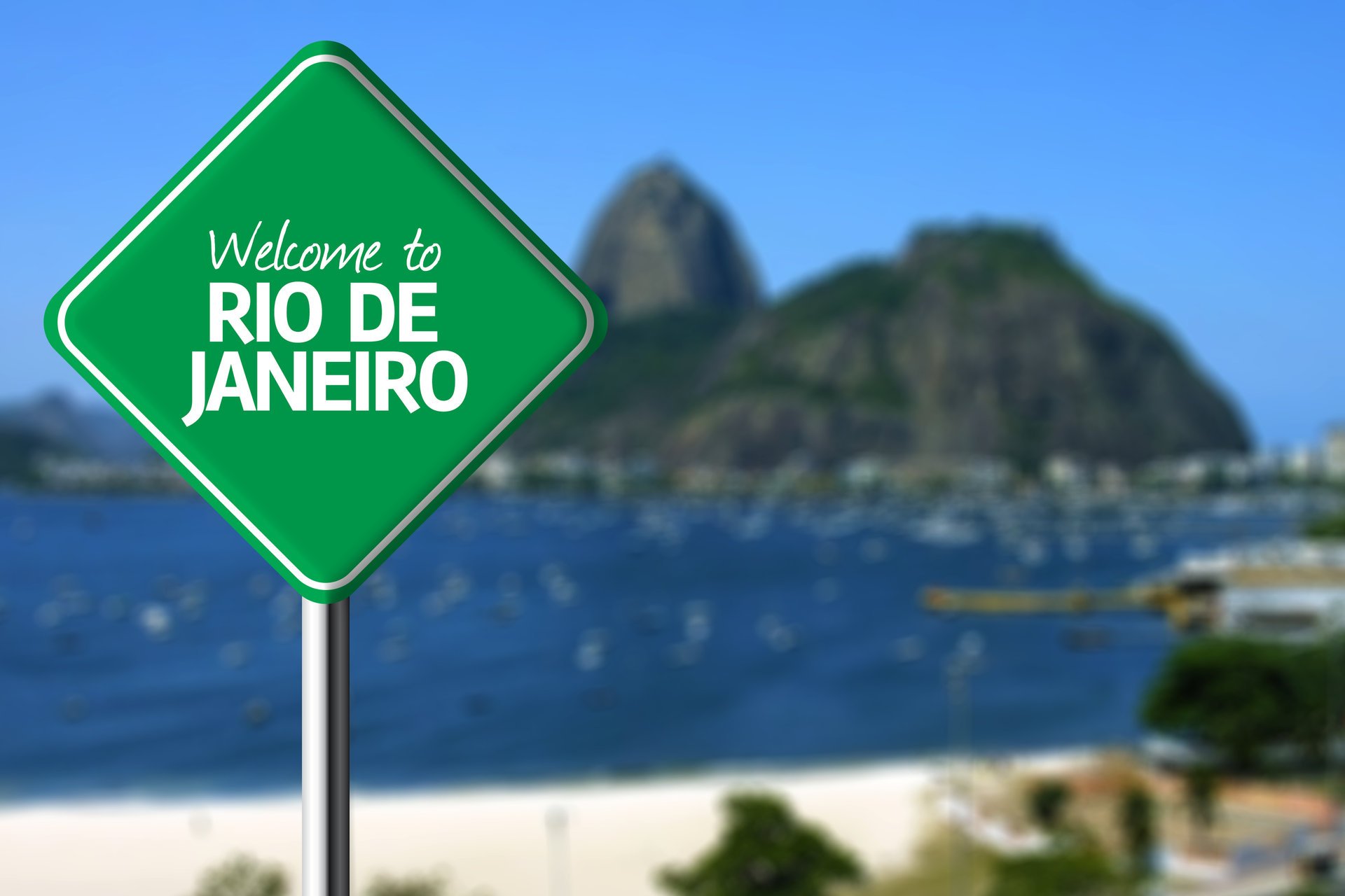 rio de janeiro rio de janeiro sign background