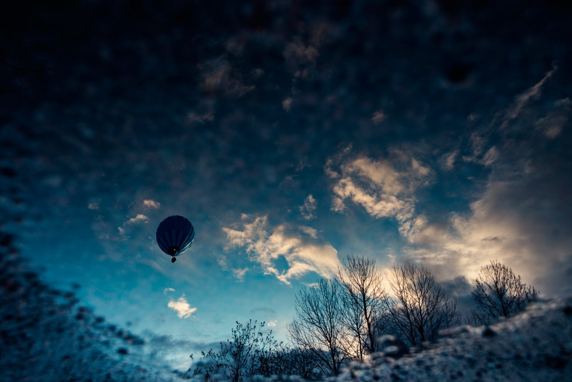 himmel ballon wolken ☁