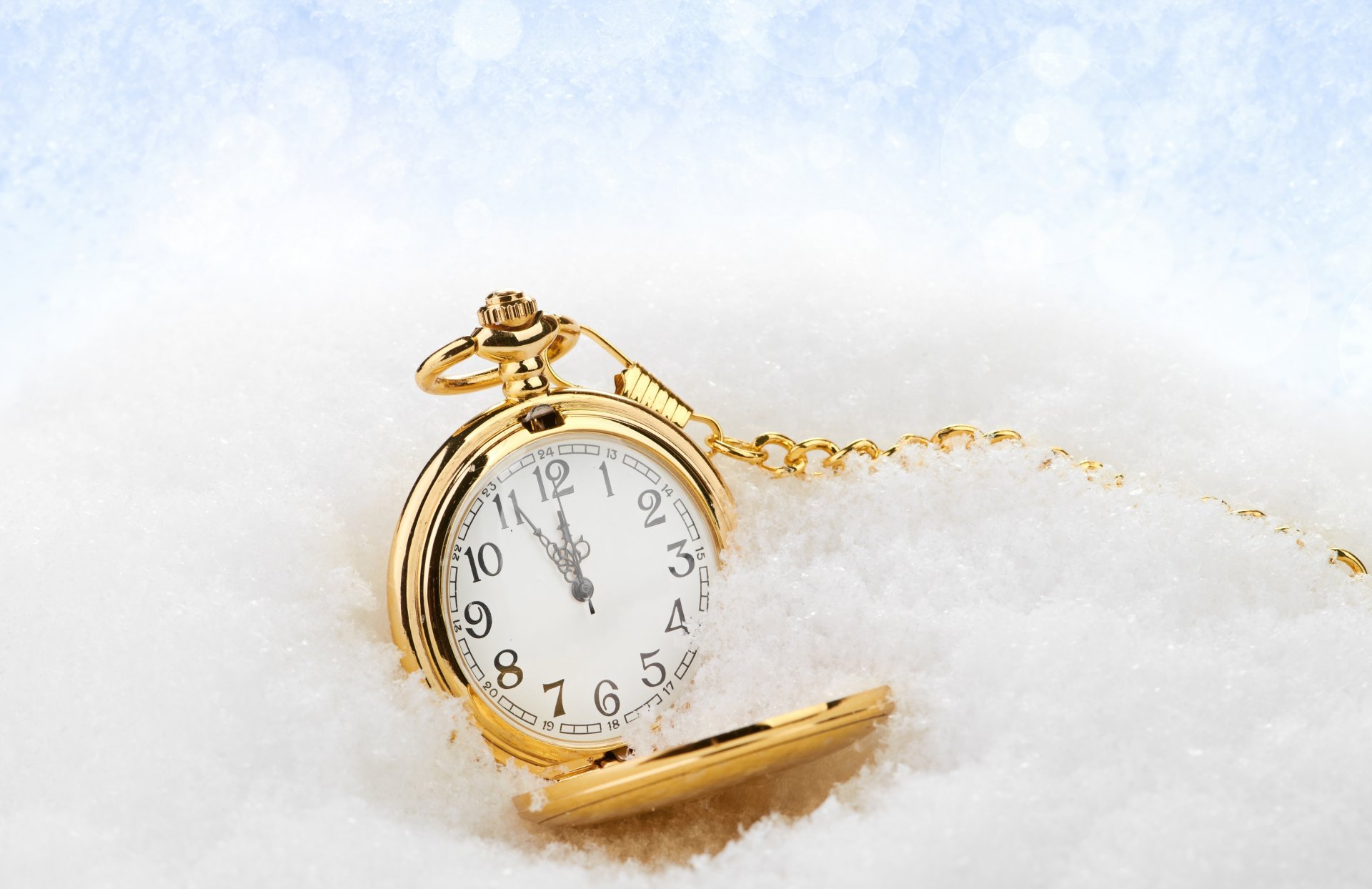 christmas new year snow winter clock time