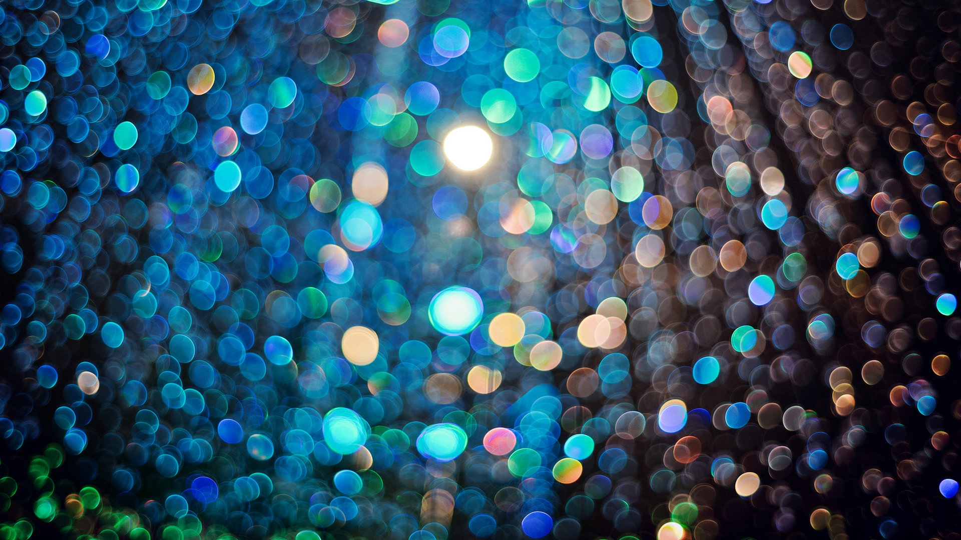 luz bokeh resplandor mucho