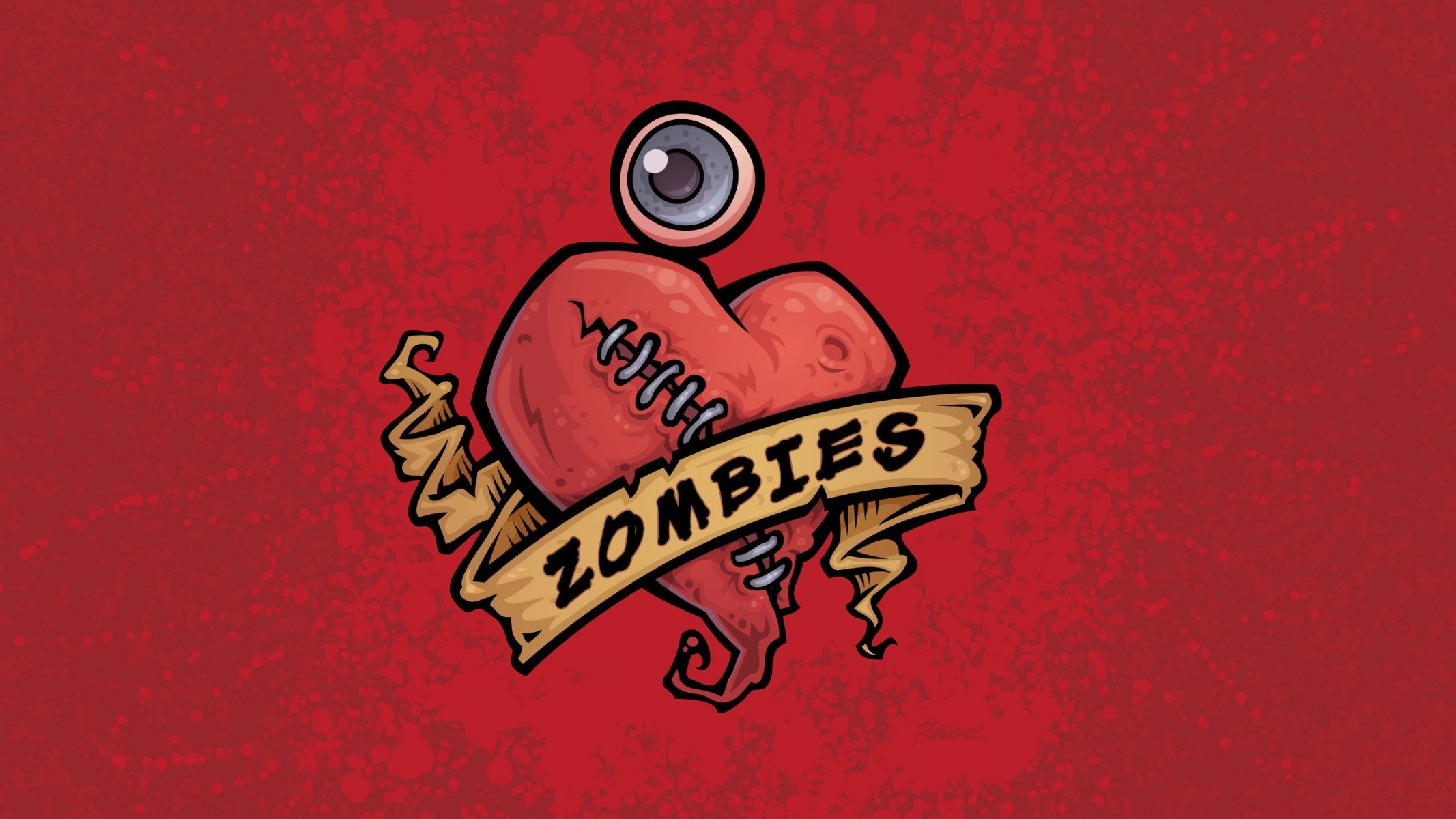 zombie coeur oeil dessin