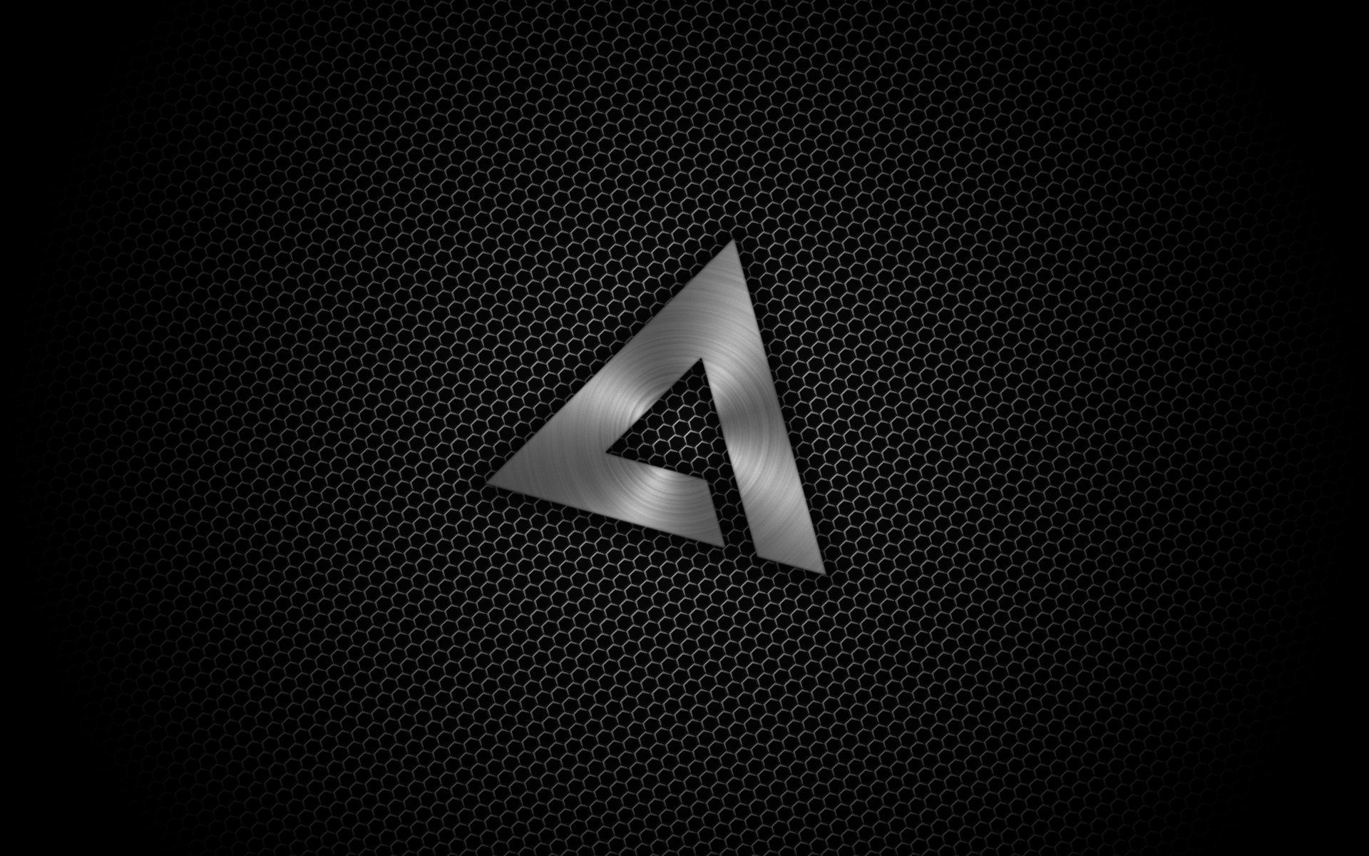 textures aimp minimalism black logo